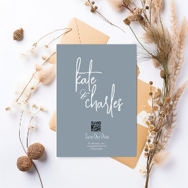 Stilvolle Elegante Moderne Individuelle Namen Save Einladung