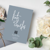 Stilvolle Elegante Moderne Individuelle Namen Save Einladung