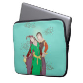 Stilvolle Elektronik-Bag Laptopschutzhülle (Vorderseite Links)