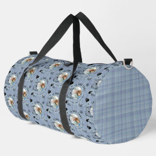 Stilvolle Enkel-Geburtstags-Foto-Beschriftung Duffle Bag