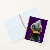 Stilvolle Ente im City Spiral Notebook Notizblock (Innenseite)