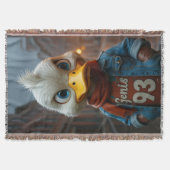 Stilvolle Ente in der City Throw Blanket Decke (Vorderseite)