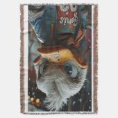 Stilvolle Ente in der City Throw Blanket Decke (Vorderseite Vertikal)