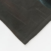 Stilvolle Ente in der Stadt Fleece Blanket (Ecke)