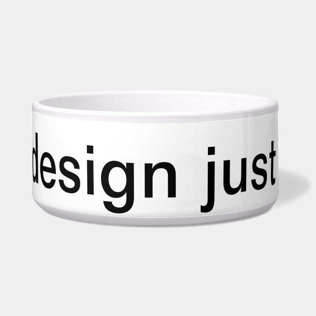 stilvolle Entwurfshundeschüssel Napf (Vorderseite)