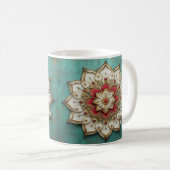 Stilvolle Erklärungen, Mandala Kaffeetasse (VorderseiteRechts)