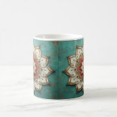 Stilvolle Erklärungen, Mandala Kaffeetasse (Mittel)