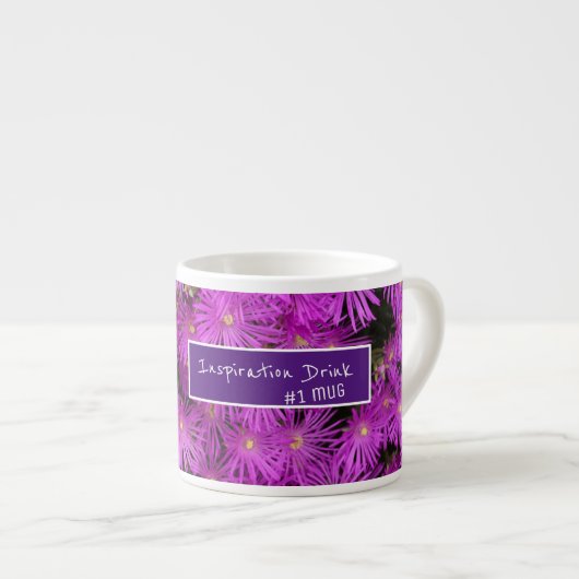 Stilvolle Espresso-Kaffee Inspiration Drink Tasse (Vorderseite Rechts)