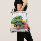 Stilvolle Farben, individuell anpassbar Lebensmitt Tasche (Von Nahem)