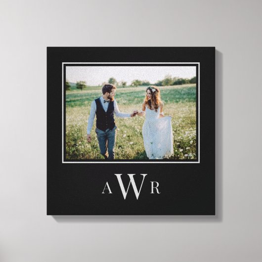 Stilvolle, farbenfrohe Canvas mit rostfreiem Einsc Leinwanddruck (Vorderseite)