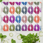 Stilvolle farbenfrohe Lips #13 Küchentuch (Gefaltet)