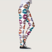 Stilvolle farbenfrohe Lips #20 Leggings (Rechts)