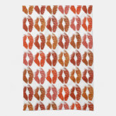 Stilvolle farbenfrohe Lips #21 Geschirrtuch (Vertikal)