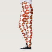 Stilvolle farbenfrohe Lips #21 Leggings (Links)
