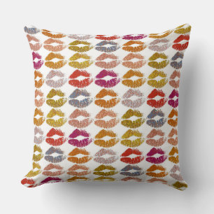 Stilvolle farbenfrohe Lips #26 Kissen