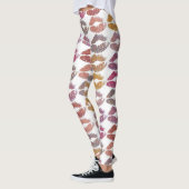 Stilvolle farbenfrohe Lips #28 Leggings (Links)