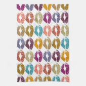 Stilvolle farbenfrohe Lips #29 Handtuch (Vertikal)