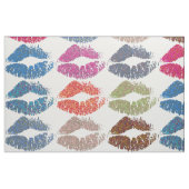 Stilvolle farbenfrohe Lips #30 Stoff (Fat Quarter (45,7 x 55,9 cm))
