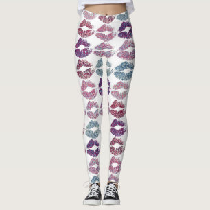 Stilvolle farbenfrohe Lips #31 Leggings