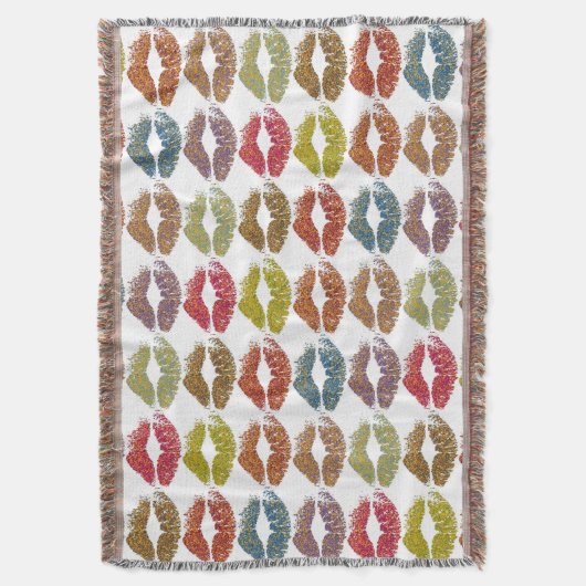 Stilvolle farbenfrohe Lips #38 Decke (Vorderseite Vertikal)