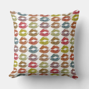 Stilvolle farbenfrohe Lips #38 Kissen