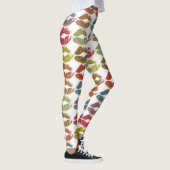 Stilvolle farbenfrohe Lips #38 Leggings (Rechts)