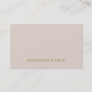 Stilvolle Farbharmonie Berufliche Vorlage Luxus Visitenkarte