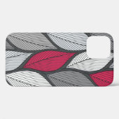 Stilvolle farbige Blätter - nahtlose Muster Case-Mate iPhone Hülle (Rückseite (Horizontal))