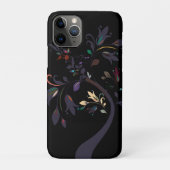 Stilvolle Farbige Blume Muster Case-Mate iPhone Hülle (Rückseite)