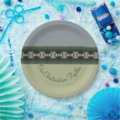 Stilvolle Feiertage Themed Pappteller (Party)