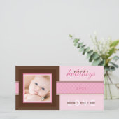 STILVOLLE FERIENWOHNUNG FOTOKARTE: Süße 2 Feiertagskarte (Stehend Vorderseite)