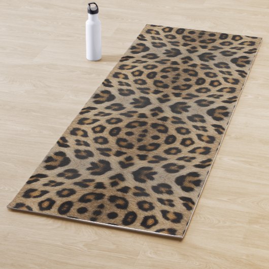 Stilvolle, fette Leopardenmuster Yogamatte (Beispiel)