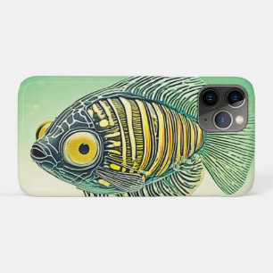 Stilvolle Fischkunst Case-Mate iPhone Hülle