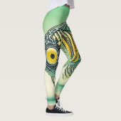 Stilvolle Fischkunst Leggings (Rechts)