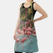 Stilvolle Flamingos Schürze (InSitu)