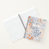 Stilvolle floral Business Notes Hübsch Notizblock (Innenseite)