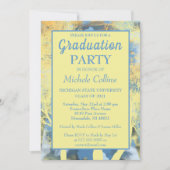 Stilvolle Forest Sunset Party Einladung (Vorderseite)