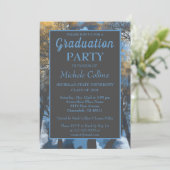 Stilvolle Forest Sunset Party Einladung (Stehend Vorderseite)