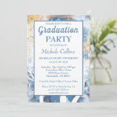 Stilvolle Forest Sunset Party Einladung (Stehend Vorderseite)