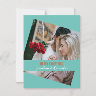 Stilvolle Foto Grid Design Familie Weihnachten Bla