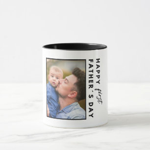 "Stilvolle Foto-Karte des Vaters" Tasse