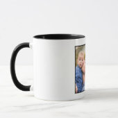 "Stilvolle Foto-Karte des Vaters" Tasse (Links)