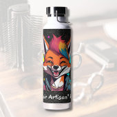Stilvolle Fox-Geschenke für Friseursalon Stylists Trinkflasche