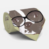 Stilvolle französische Bulldogge Krawatte (Gerollt)