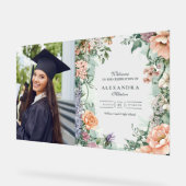 Stilvolle Frühlingsparty für Wildblume Acrylschild (Winkel)