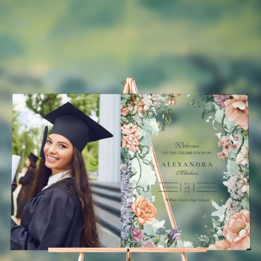 Stilvolle Frühlingsparty für Wildblume Acrylschild (Neutral)