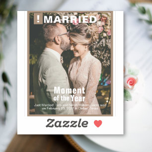 Stilvolle Fun Foto hinzufügen Custom-Cut Vinyl Sti Aufkleber