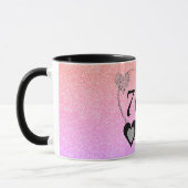 Stilvolle Geburtstagsfeier Tasse 70. (Links)