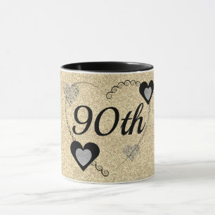 Stilvolle Geburtstagsfeier Tasse 90.