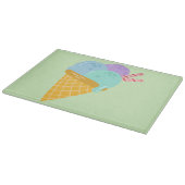 Stilvolle Gelato Cutting Board Schneidebrett (Ecke)